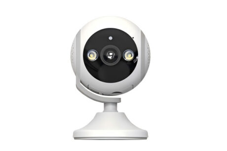 Indoor electronic PTZ camera