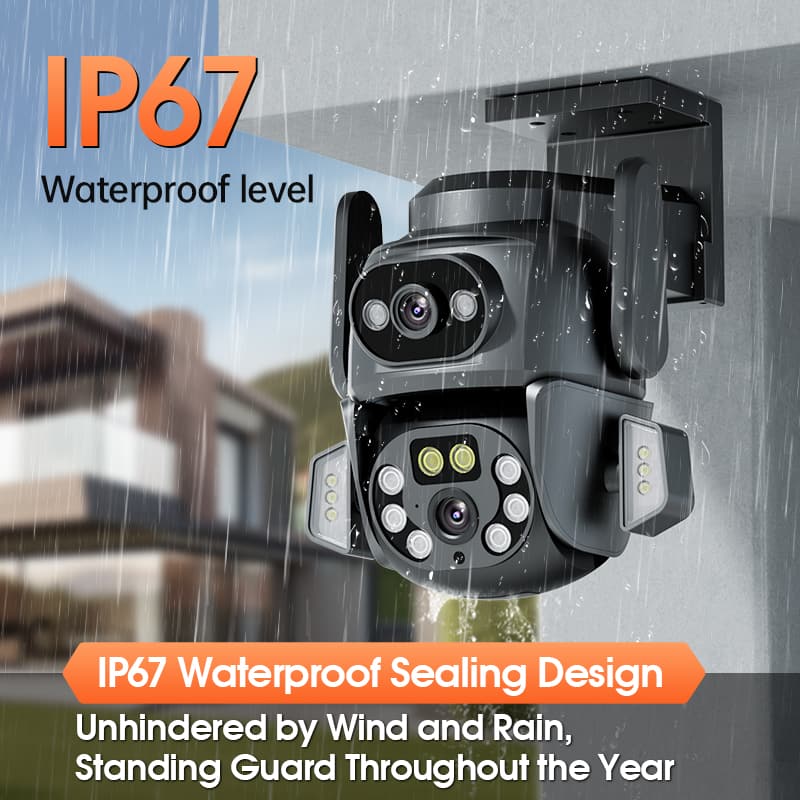 smart outdoor waterproof camera