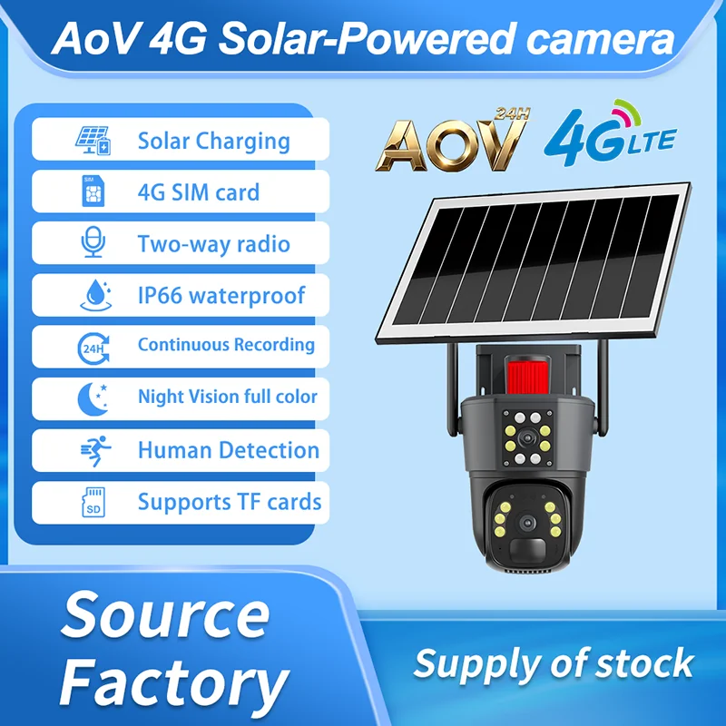 AOV dual-lens solar camera